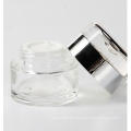 20g 30g 50g Round Clear Color Glass  Cream Jar Opener With Cream Storage